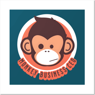 Monkey Business CEO Posters and Art